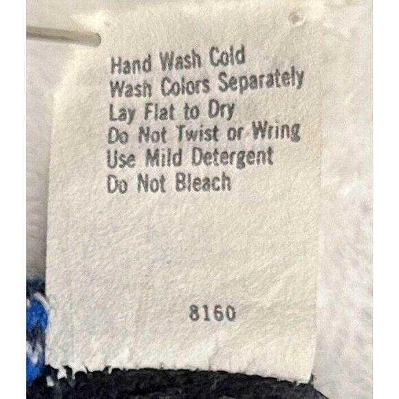 Vintage Rrrrruss Russ Togs Pullover Argyle Sweater Vest Sz Large Black Retro 80s - Picture 6 of 7